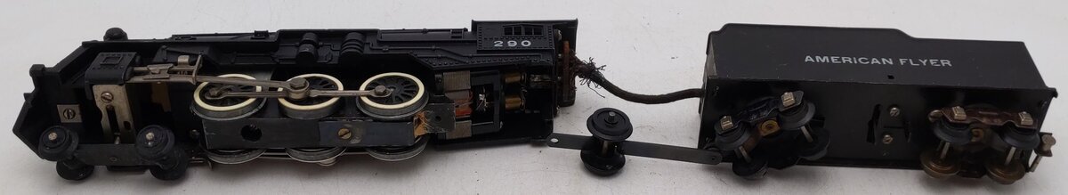 American Flyer 290 Vintage S 4-6-2 Die-Cast Steam Locomotive & Tender