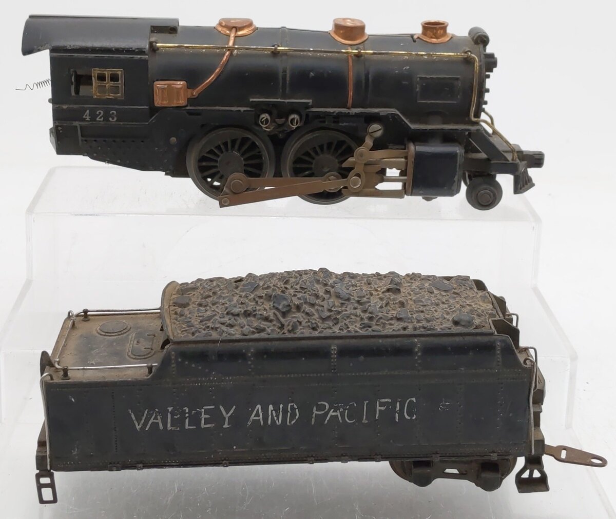 American Flyer 423 Vintage O Custom Prewar 2-4-4 Steam Locomotive & Tender