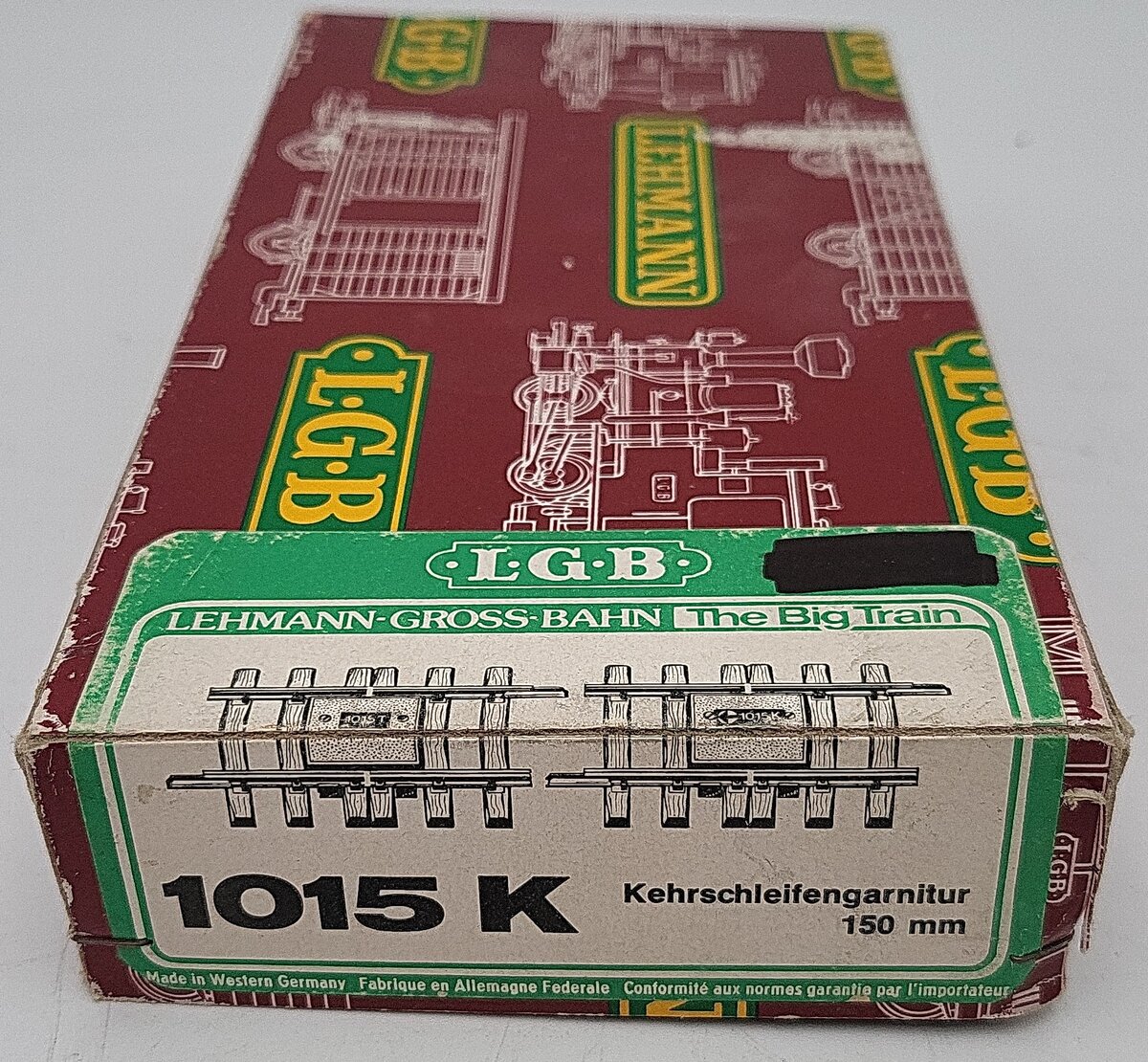 LGB 1015K G Scale Reverse Loop Track Set EX/Box