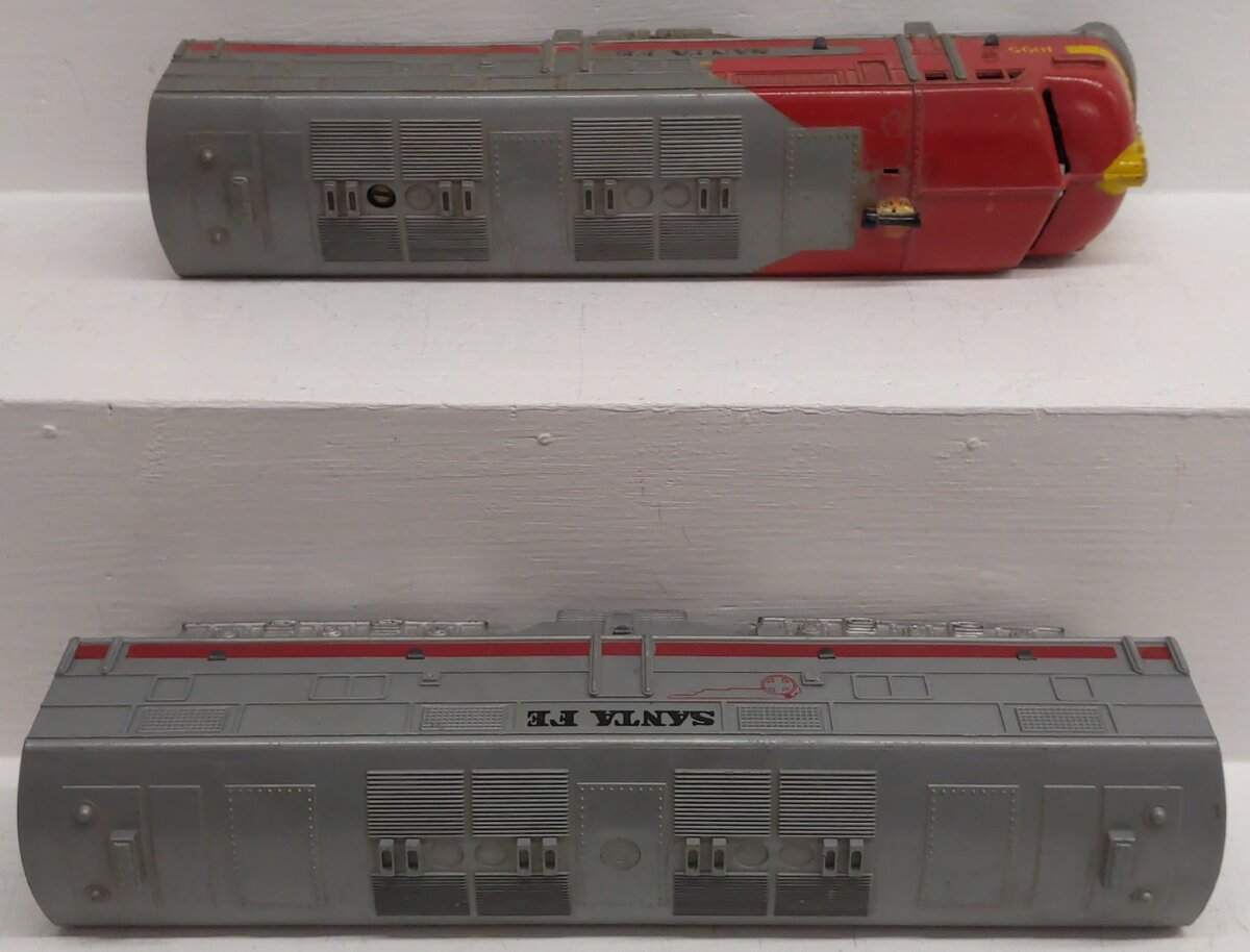 Marx 1095 Vintage O Santa Fe AB Diesel Locomotives
