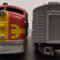 Marx 1095 Vintage O Santa Fe AB Diesel Locomotives
