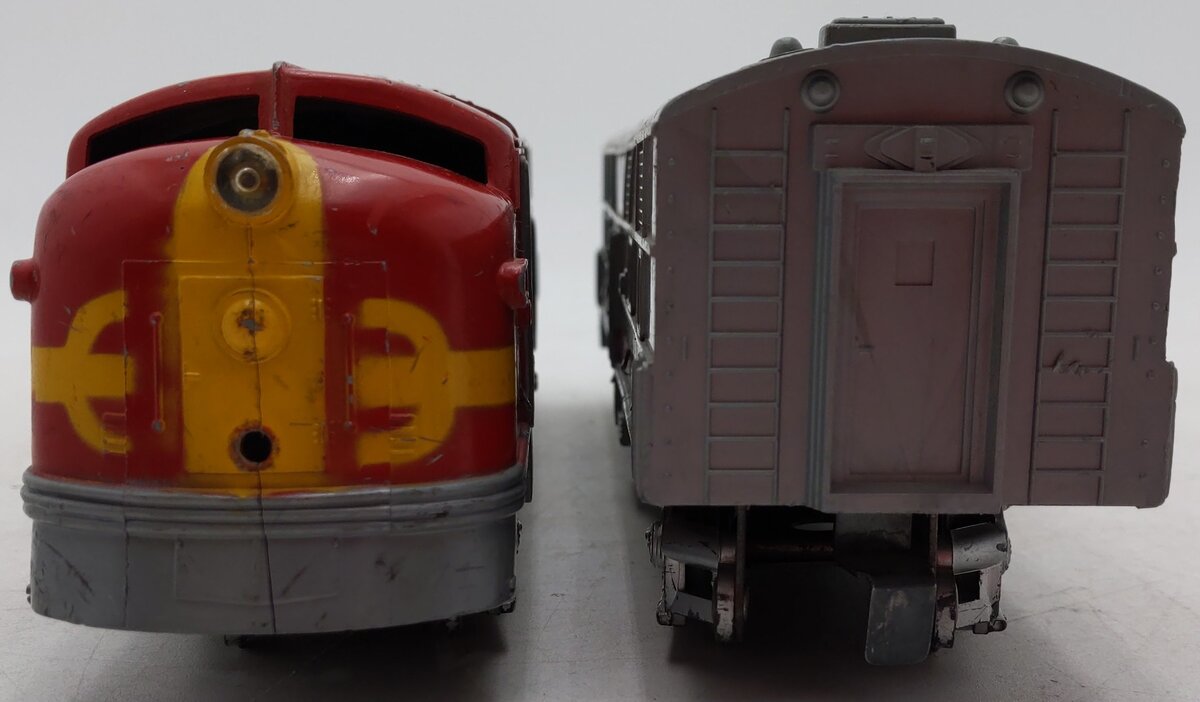 Marx 1095 Vintage O Santa Fe AB Diesel Locomotives