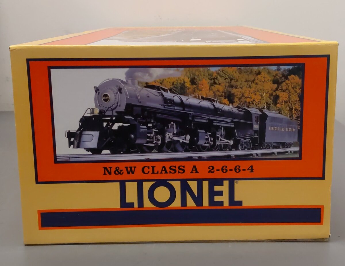 Lionel 6-28052 O Gauge N&W Class A Articulated 2-6-6-4 Steam Loco & Tender #1218 LN/Box