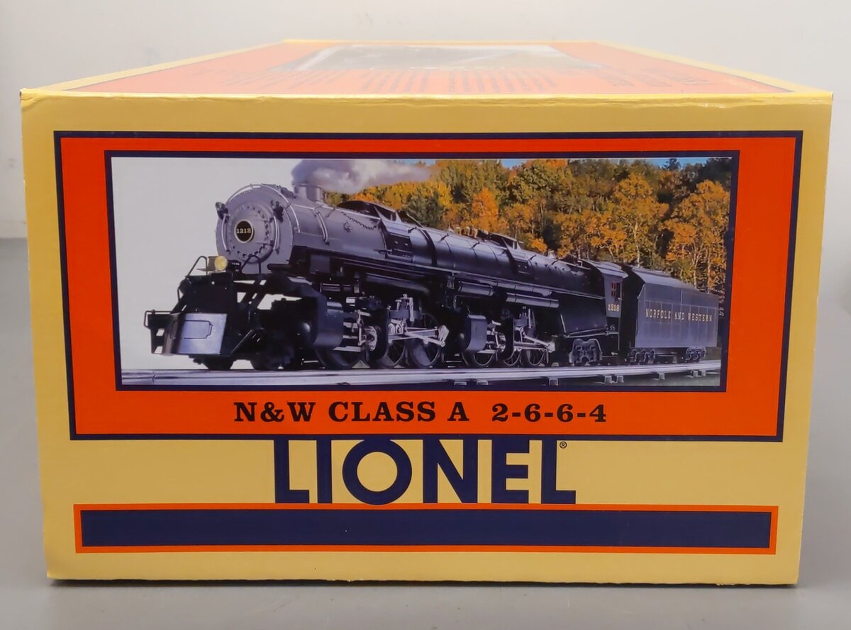 Lionel 6-28052 O Gauge N&W Class A Articulated 2-6-6-4 Steam Loco & Tender #1218 LN/Box