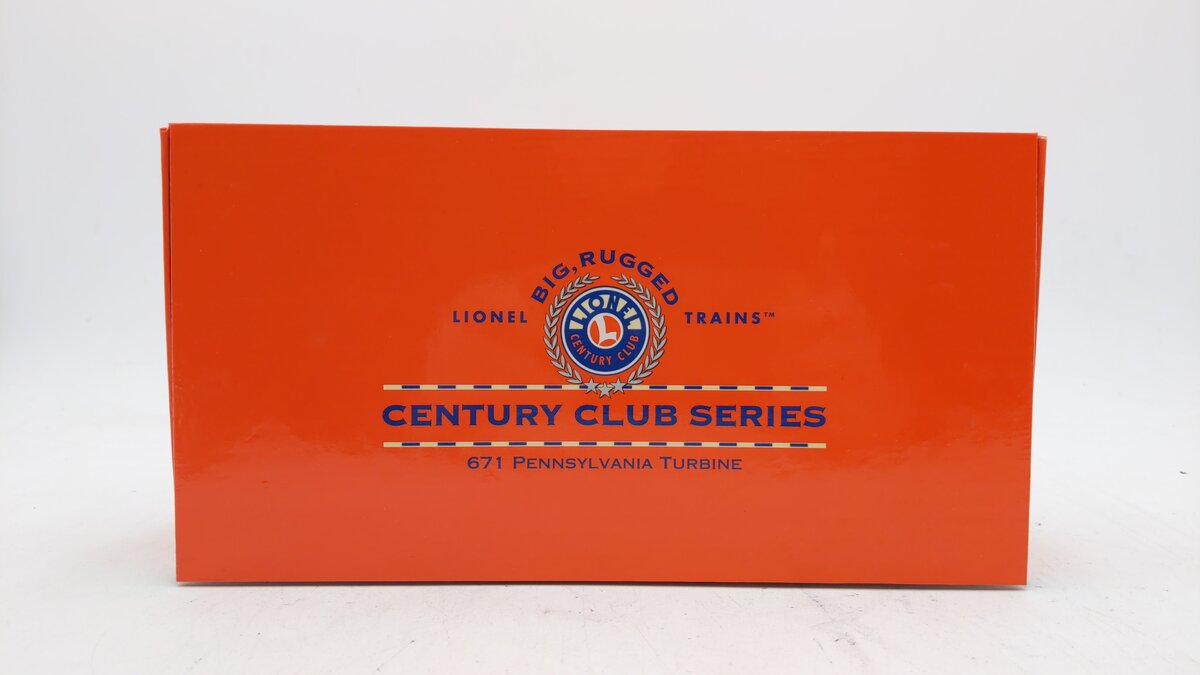 Lionel 93005 PRR 1:120 Scale Turbine Steam Locomotive MT/Box