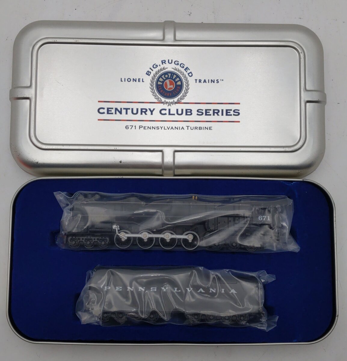 Lionel 93005 PRR 1:120 Scale Turbine Steam Locomotive MT/Box