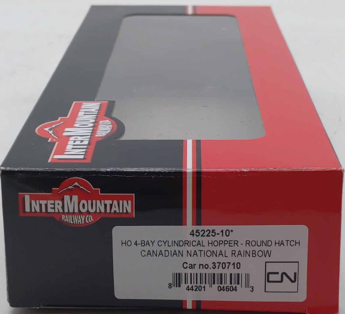 InterMountain 45225-10 HO Canadian National 4-Bay Cylindrical Hopper #370710 LN/Box
