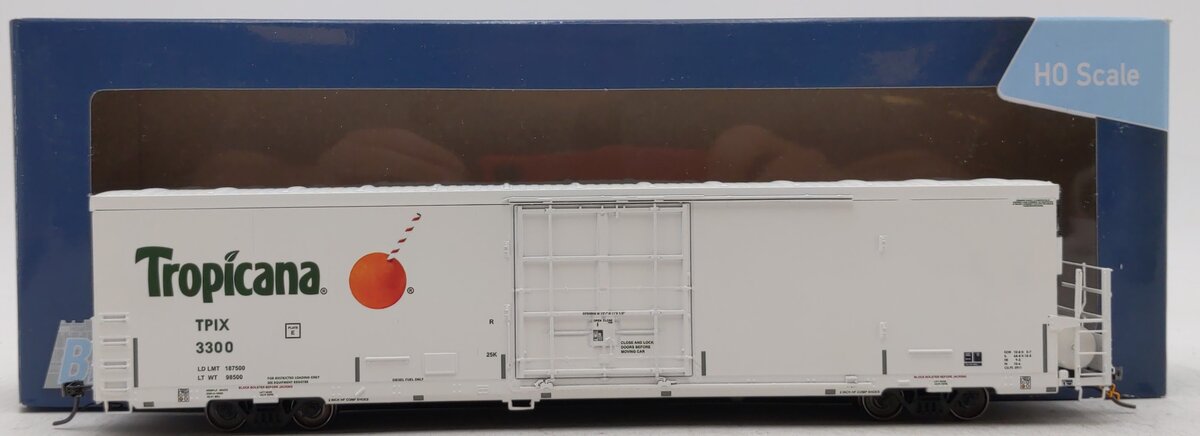 BLMA Models 52745 HO Scale Tropicana 64' Reefer #3300