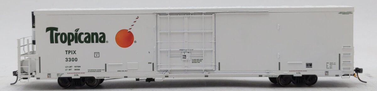 BLMA Models 52745 HO Scale Tropicana 64' Reefer #3300