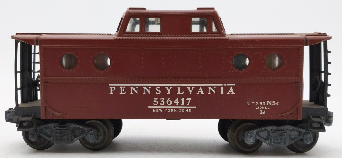 Lionel 6417 Vintage O Pennsylvania N5C "New York Zone" Caboose #536417 VG