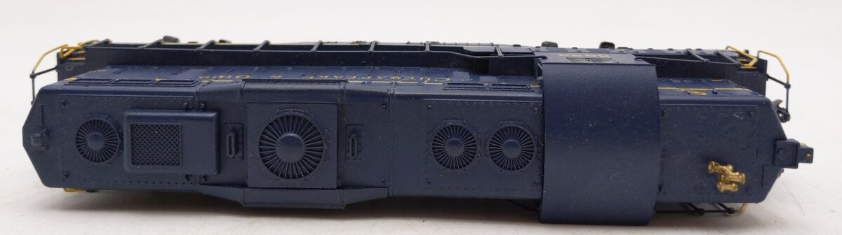 Hobby Town 67408F HO C&O GP-9 Flywheel Drive Power Diesel Locomotive#5853-Custom EX/Box