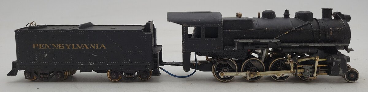 Bowser 100900 HO PRR H-9 Consolidation Steam Locomotive & Tender Kit-Assembled VG/Box
