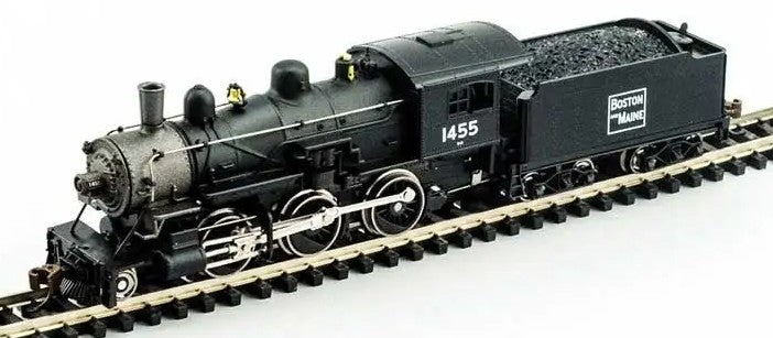 Model Power 87601 N Boston & Maine Steam 2-6-0 Mogul Steam Locomotive #1455