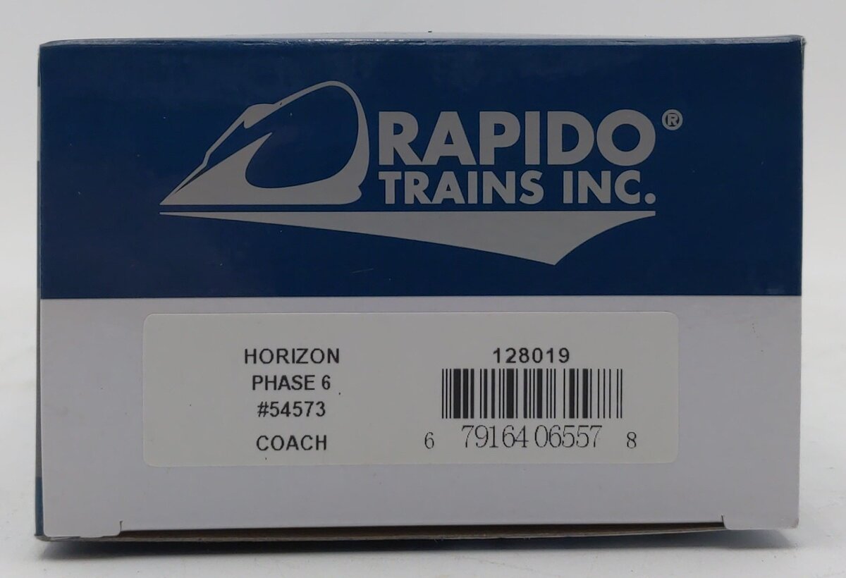 Rapido Trains 128019 HO Amtrak Horizon Phase 6 Passenger Coach #54573