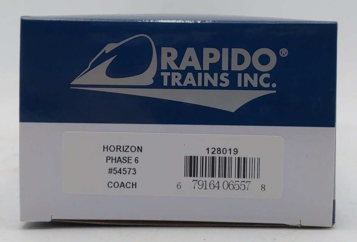 Rapido Trains 128019 HO Amtrak Horizon Phase 6 Passenger Coach #54573