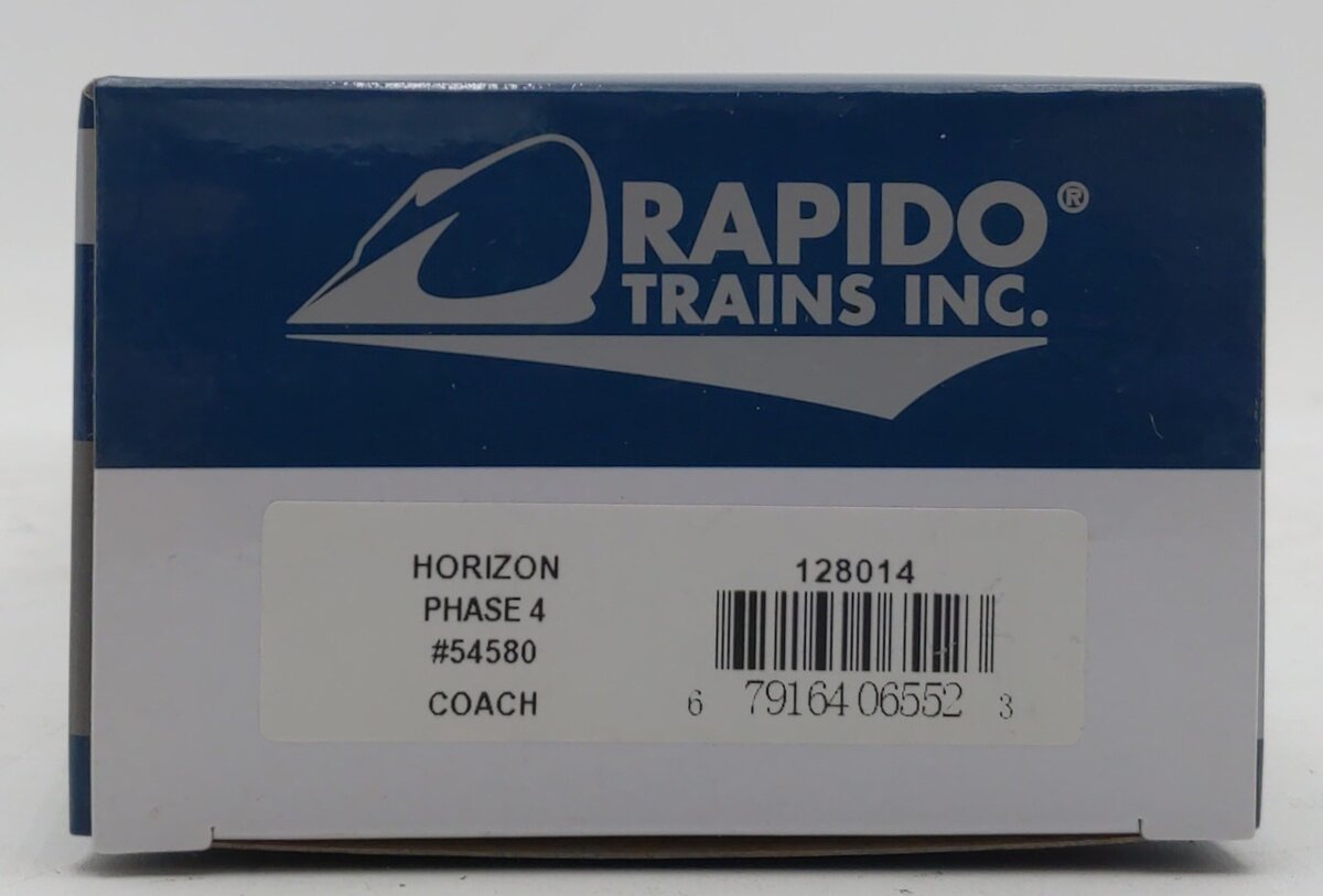 Rapido Trains 128014 HO Amtrak Horizon Phase 4 Coach #54580