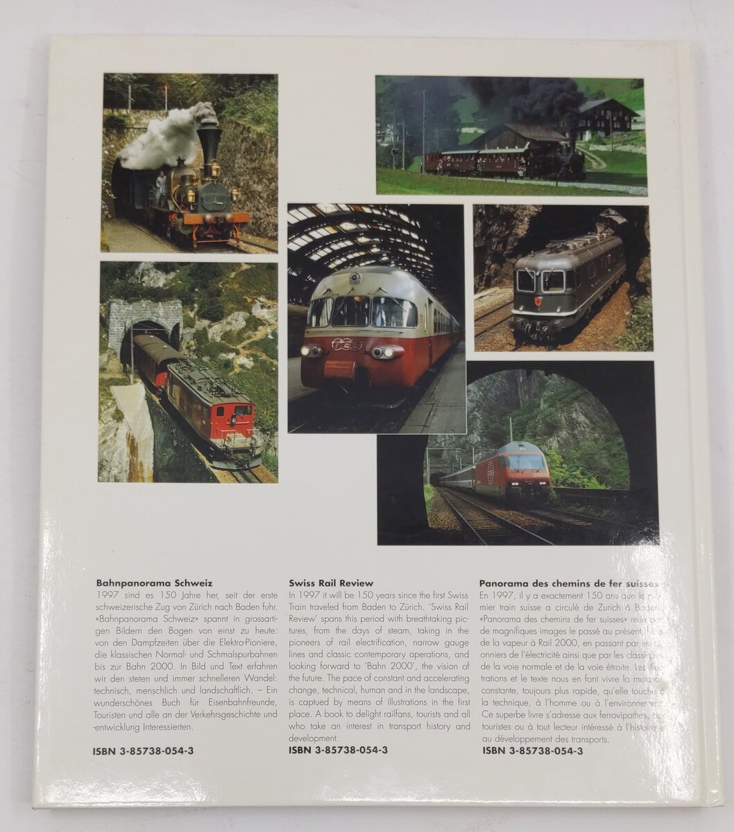 Bahnpanorama Schweiz Hardcover Book By Harald. Navé EX