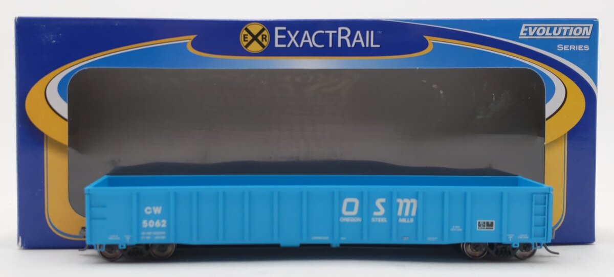 ExactRail EE-1103-4 HO Colorado & Wyoming Railway Thrall 2743 Gondola CW #5062
