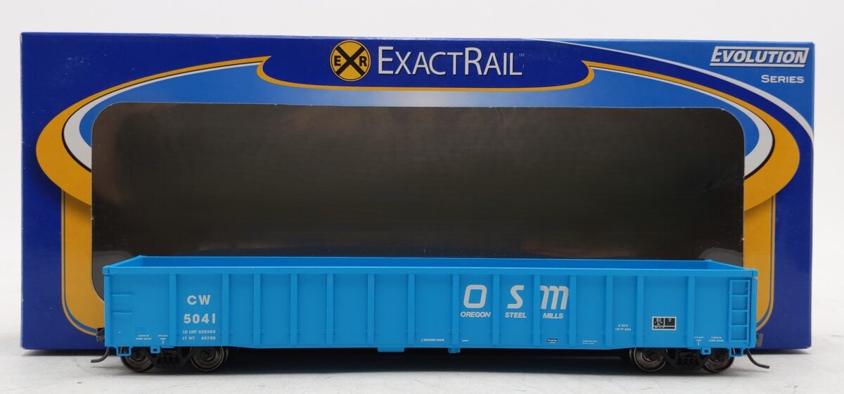 ExactRail EE-1103-3 HO Colorado & Wyoming Railway Thrall 2743 Gondola CW #5041