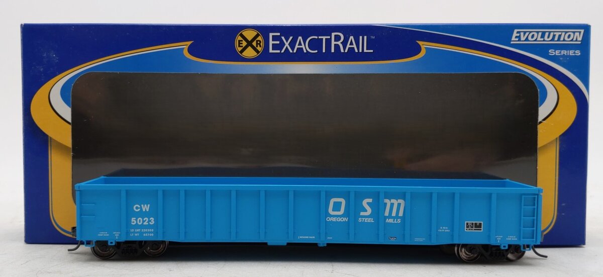 ExactRail EE-1103-2 HO Colorado & Wyoming Railway Thrall 2743 Gondola #5023