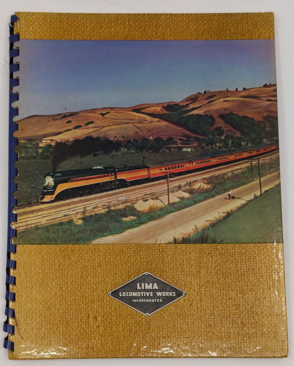 Lima Locomotive Works 1946 Hardcover Book By Lima Locomotive Works Incorporated VG