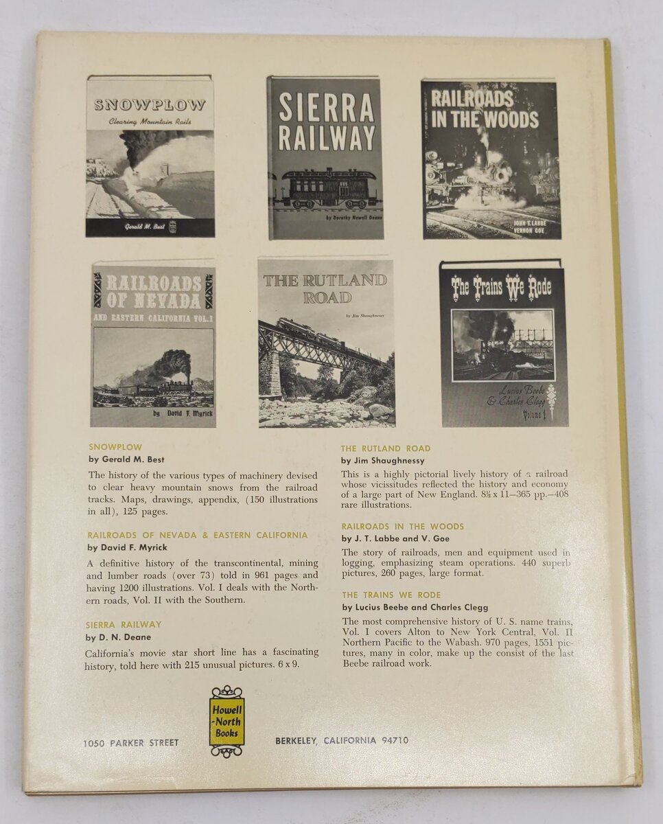 Pino Grande. Logging Railroads of the Michigan-California Lumber Co Hardcover VG