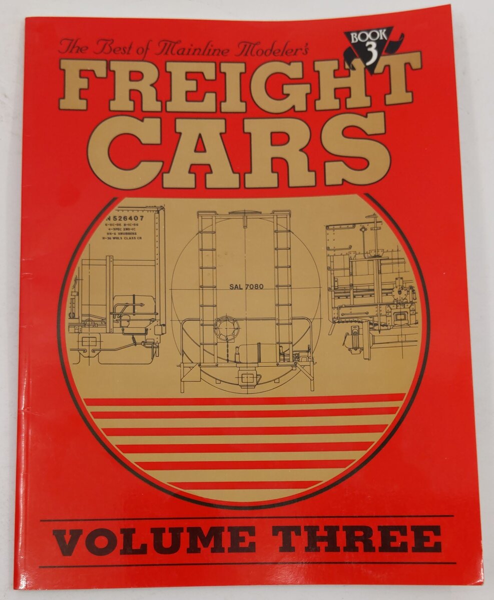 Best of Mainline Modeler's: Freight Cars Book3 Paperback Book Phoenix Publishing VG