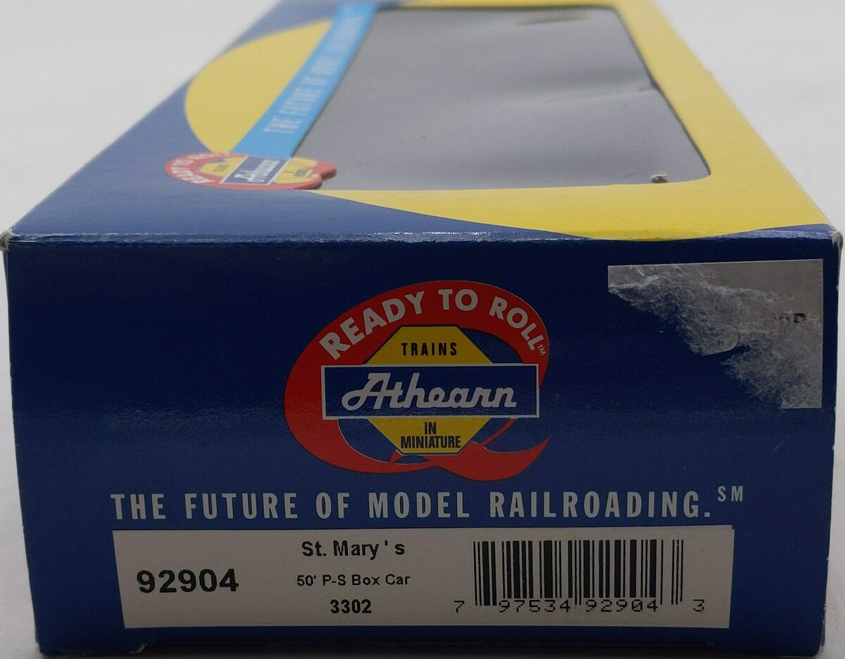 Athearn 92904 HO RTR 50' PS 5277 Box St. Marys/White Boxcar #3302