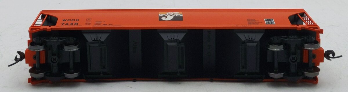 Atlas 20003481 HO Far-Mar-Co ACF 4650 Centerflow Covered Hopper #7448