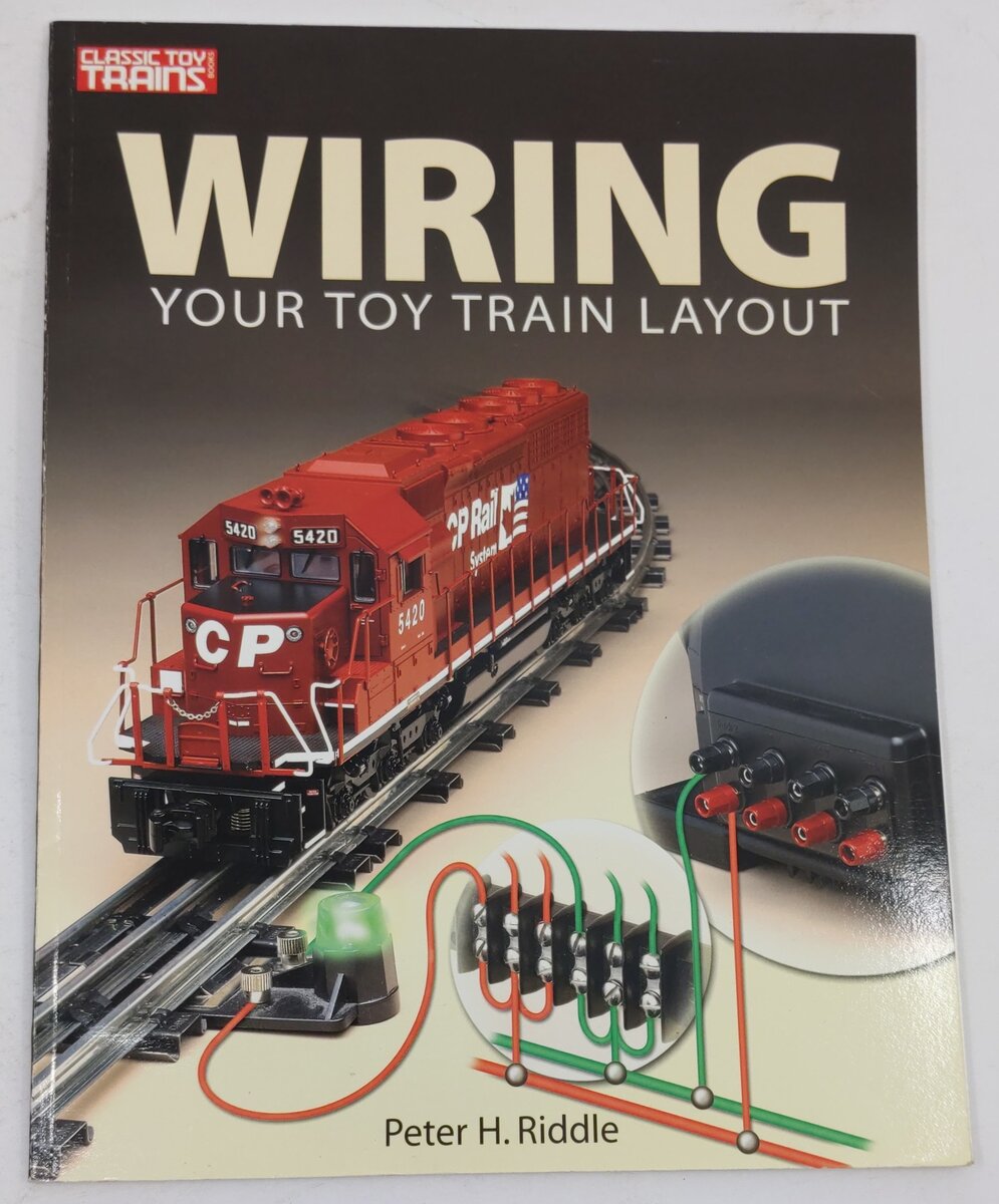 Wiring Your Toy Train Layout Paperback Book By Peter H. Riddle, Gay Riddle VG