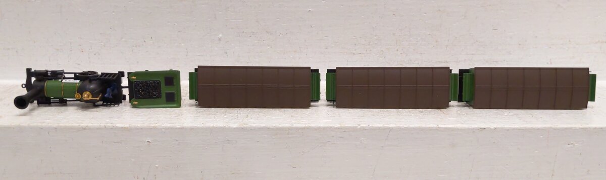 Bachmann 00628 HO Scale The Lafayette Baltimore & Ohio Steam Train Set EX/Box