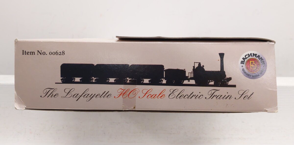 Bachmann 00628 HO Scale The Lafayette Baltimore & Ohio Steam Train Set EX/Box