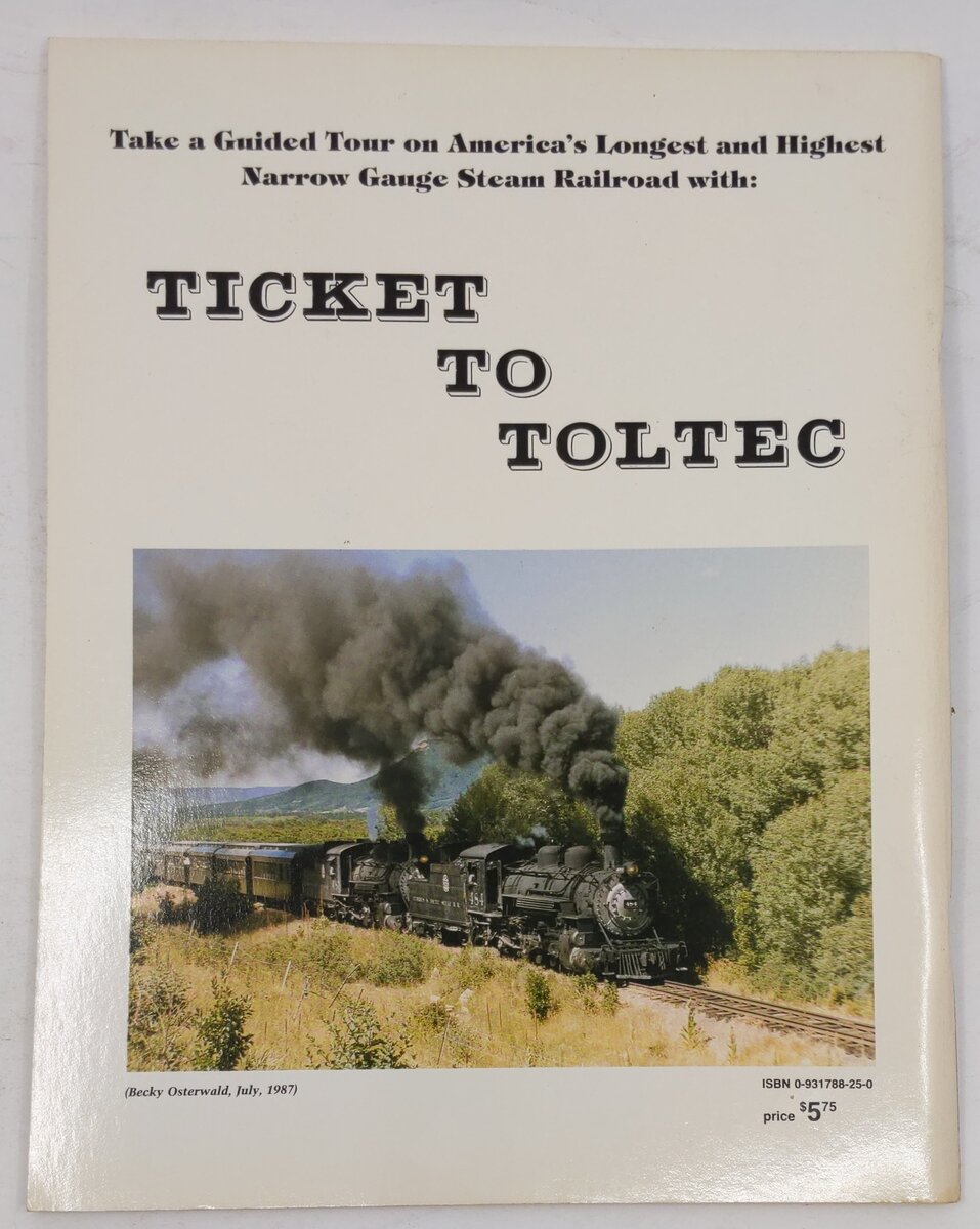 Ticket To Toltec Paperback Book By Doris B. Osterwald VG