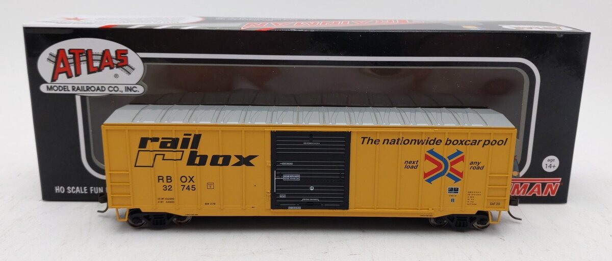 Atlas 20006720 HO Scale Railbox Trainman 50' 6