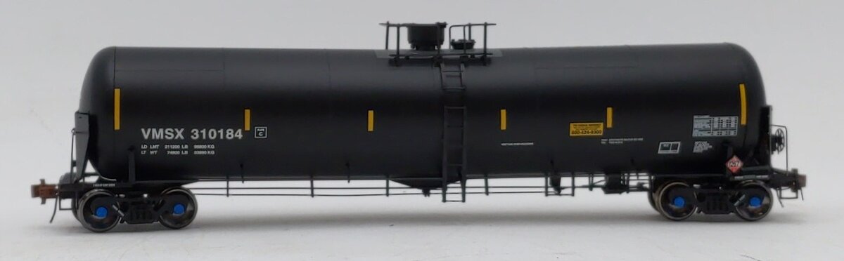 Scale Trains SXT30115 HO VMSX Trinity Rail 31,000 Crude Oil Tank Car #310184