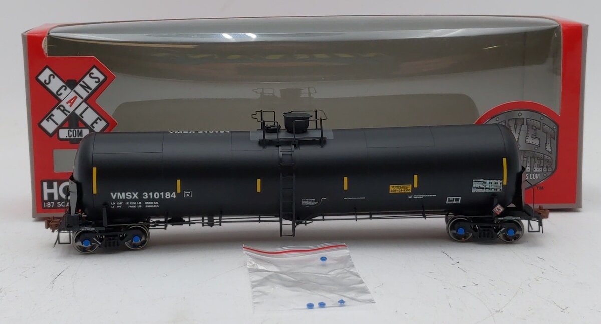 Scale Trains SXT30115 HO VMSX Trinity Rail 31,000 Crude Oil Tank Car #310184