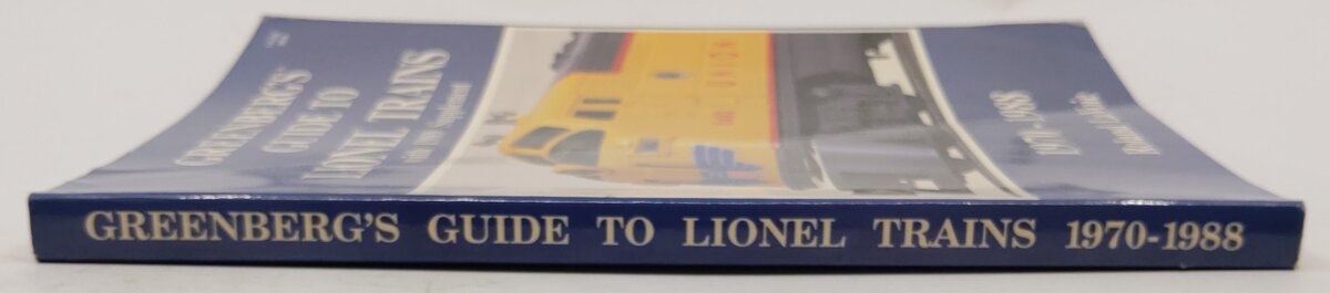 Greenberg's Guide to Lionel Trains, 1970-1988, with 1989 Supplement Paperback VG