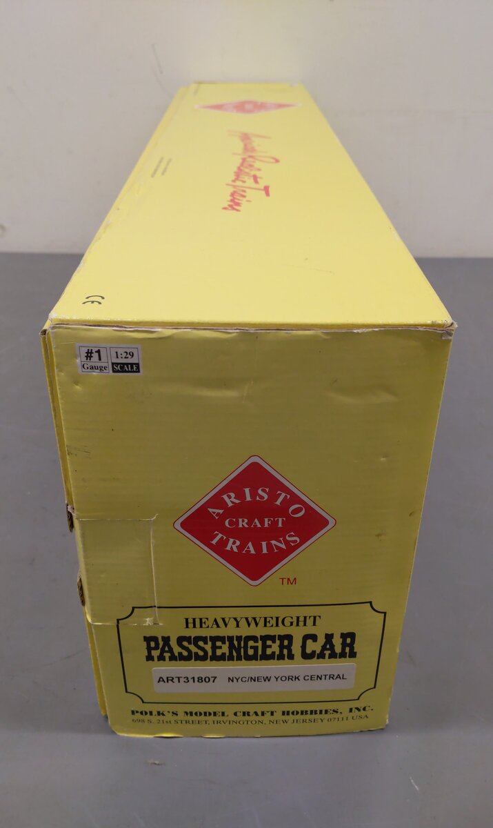 Aristo-Craft G Scale NYC Heavyweight RPO Baggage Car #4819 EX