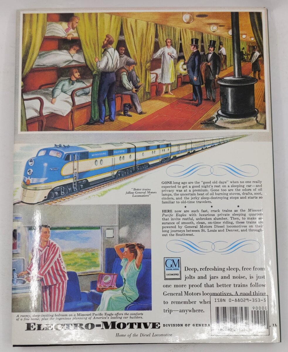 All Aboard: The Golden Age of American Rail Travel Hardcover Book By Bill Yenne EX