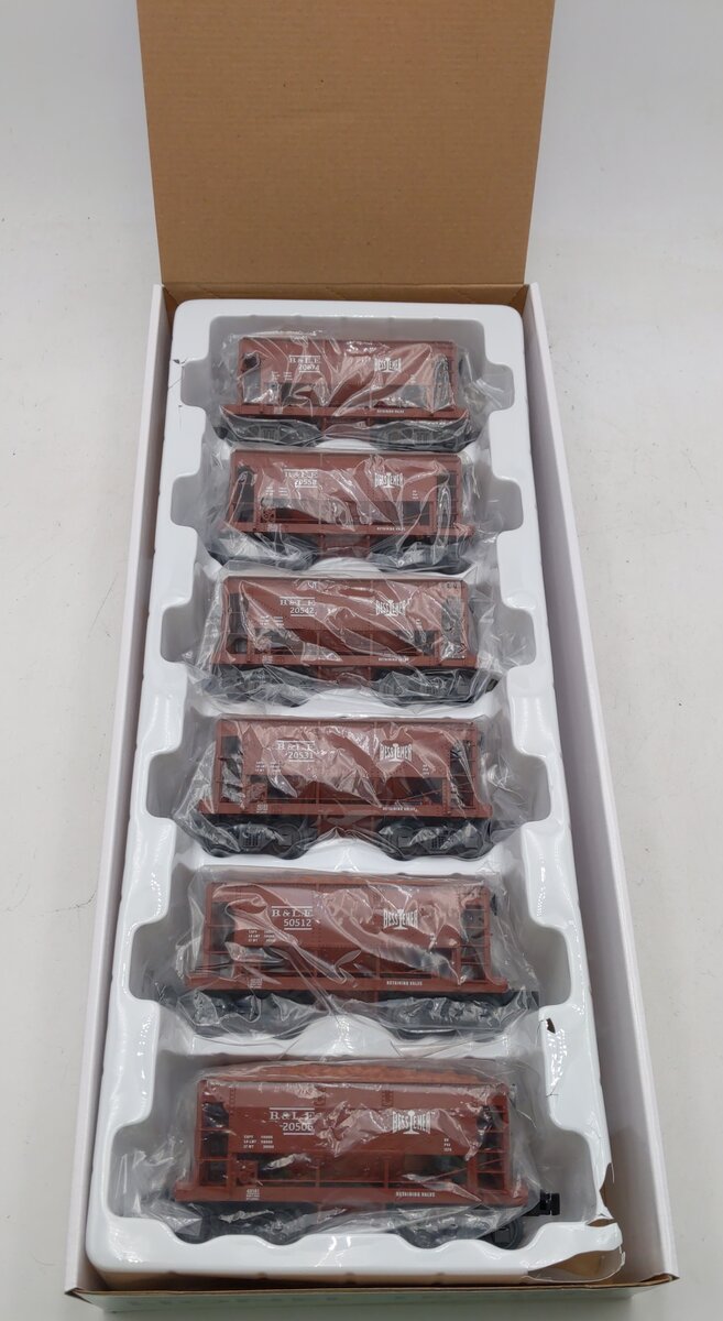 Lionel 2243160 O Bessemer & Lake Erie Ore Car #1 (Set of 6)