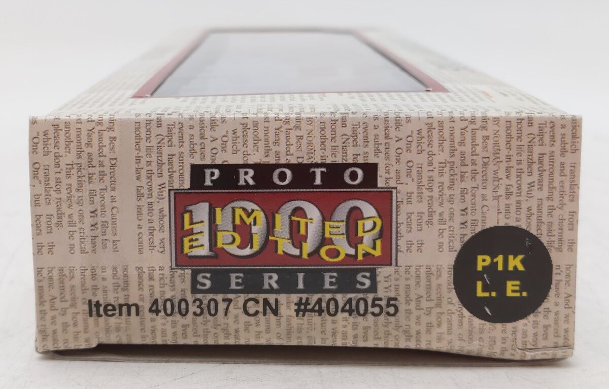 Proto 1000 400307 HO 50' Canadian National Limited Edition Newsprint Car #404055
