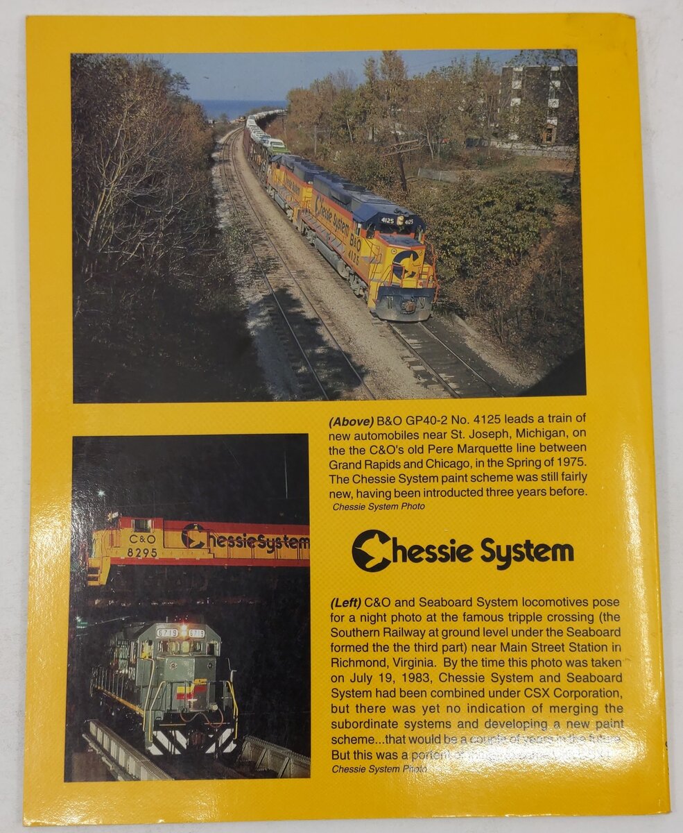 The Chessie Era Paperback Book By Thomas W. Dixon EX
