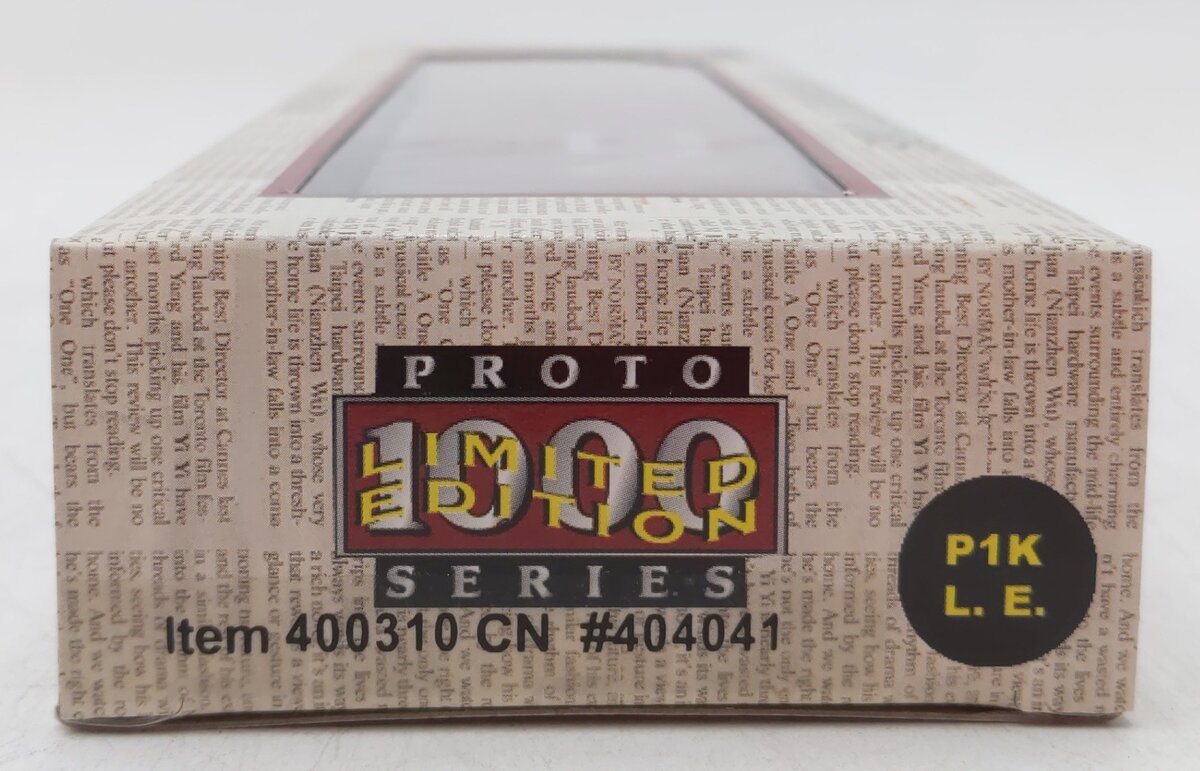 Proto 1000 400310 HO 50' Newsprint Car Canadian National Limited Edition #404041