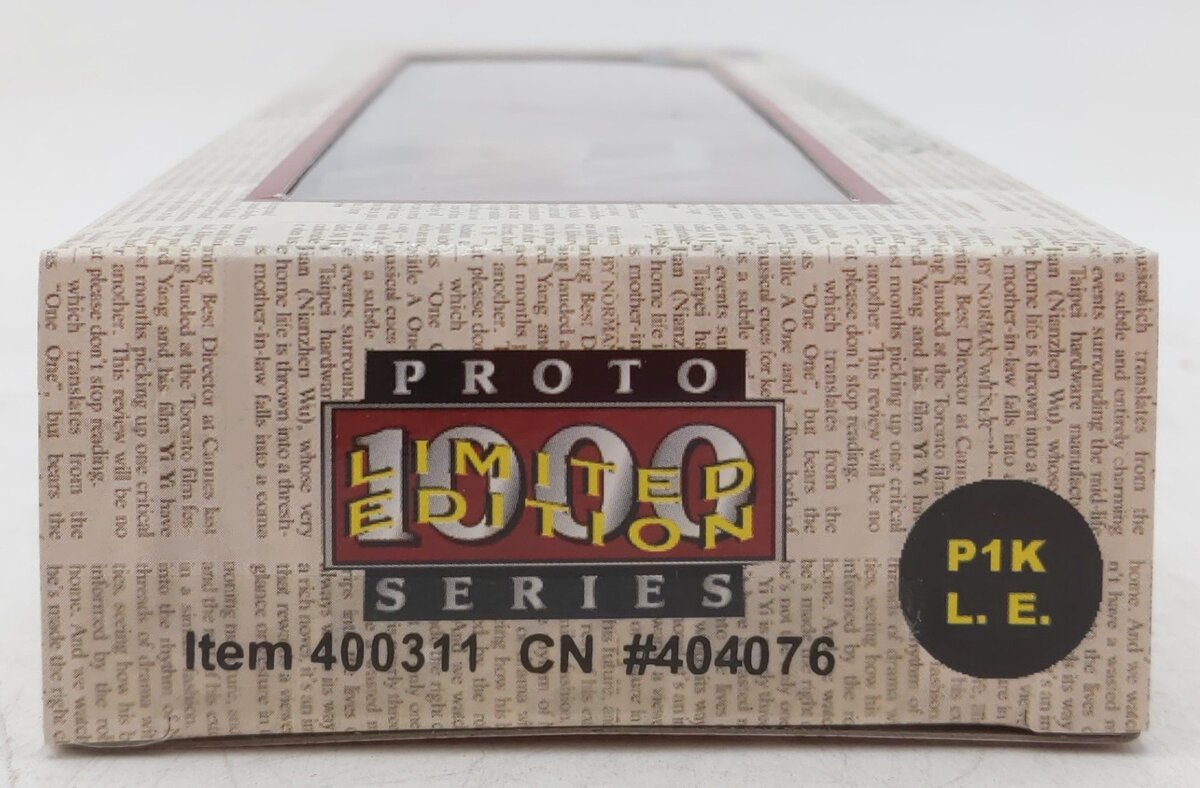 Proto 1000 400311 HO 50' Newsprint Car Canadian National Limited Edition #404076