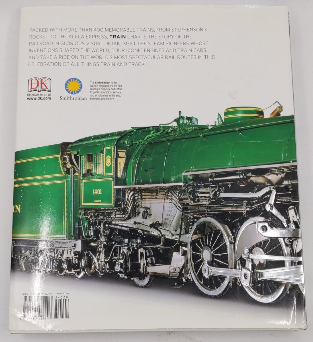 Train: The Definitive Visual History Hardcover Book By DK EX