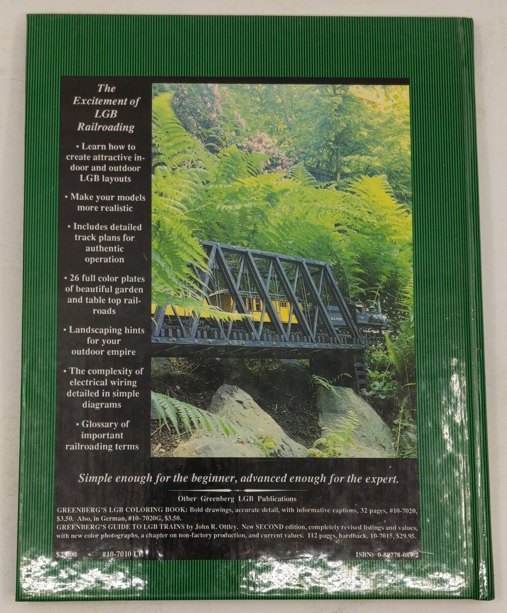 Model Railroading with L.G.B. Paperback Book By Robert Schleicher EX