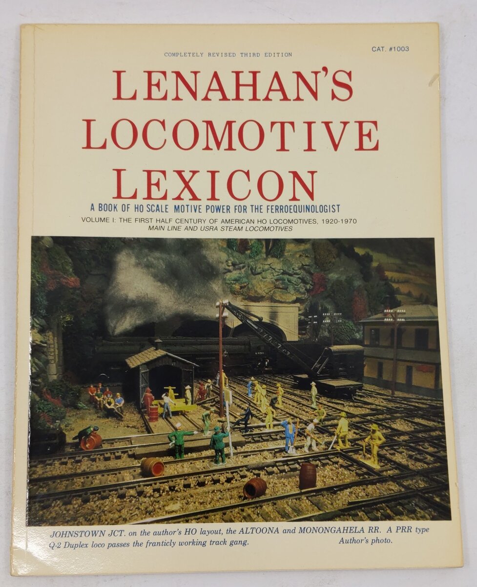 Lenahan's locomotive lexicon Paperback Book By James Lenahan VG