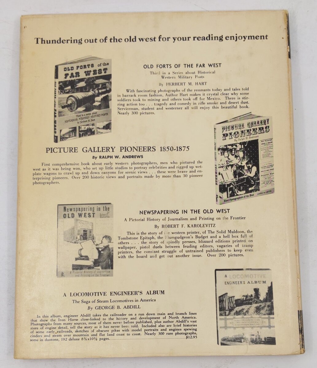 Railroads of the Black Hills Hardcover Book By Mildred Fielder
