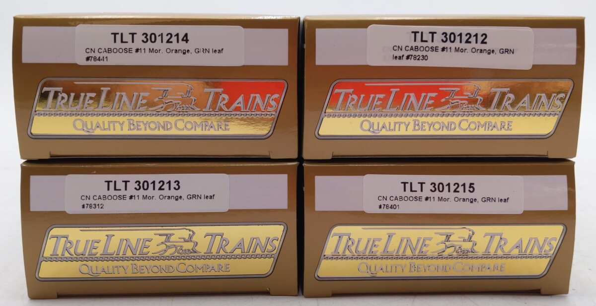 True Line Trains 301211 HO Canadian National Offset-Cupola Wood Van (4)