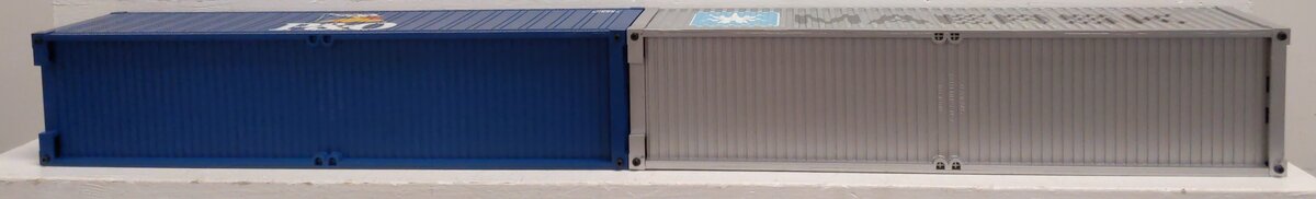 USA Trains G Scale Maersk  & P&O 40' Intermodal Containers #665565 #565584 EX
